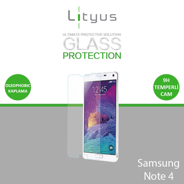 Lityus Samsung Note 4 Glass Screen Protector