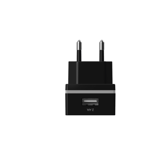 Lityus 2.4A Wall Charger Black ( Android )