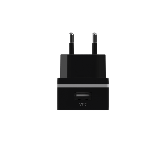 Lityus 2.4A Wall Charger Black ( Android )