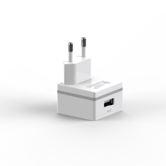 Lityus 2.4A Wall Charger White ( Android )